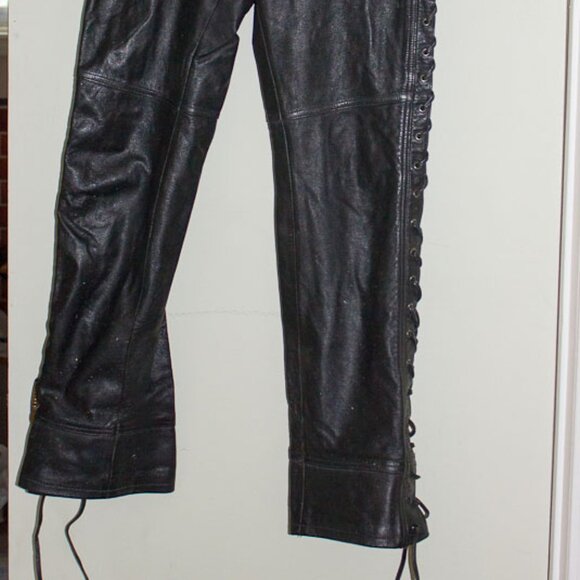 leather Motorcycle pants - Picture 5 of 13